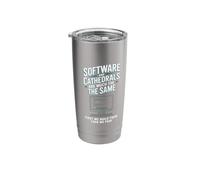 We Build Them Programming Engineer Coding Software Developer Stainless Steel Insulated Tumbler