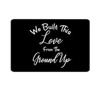 We Built This Love From The Ground Up Metal Sign 12x18 Inch Vintage Garage Porch Living Room Home Décor Aluminum Tin Signs Wall Art Plaques for Pubs Club