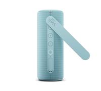 We. by Loewe. HEAR 1 Portable Bluetooth Wireless Speaker, Indoor/Outdoor, Bluetooth V5.0, 40W Audio Output, IPX6 Rating, 12h-14h Playing Time, 2h-3h Charging Time, Crystal Clear Quality - Aqua Blue
