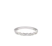 We by WHITEbIRD 18K recycled white gold Marilyn diamond ring - Grey 56