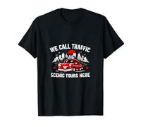 We Call Traffic Scenic Tours Here City State Pride Graphic T-Shirt