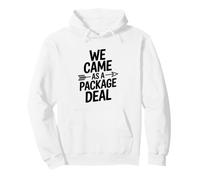 We Came As A Package Deal Funny Matching Twin Pullover Hoodie