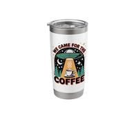 We Came for the Coffee Abduction Expresso Stainless Steel Insulated Tumbler