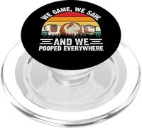 We came, saw and pooped everywhere PopSockets PopGrip for MagSafe
