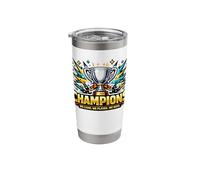 “WE Came. WE Played. WE Won.”, Team Victory Design Stainless Steel Insulated Tumbler
