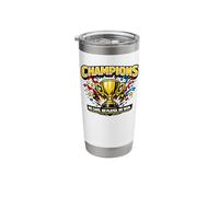 “WE Came. WE Played. WE Won.”, Victory Design Stainless Steel Insulated Tumbler