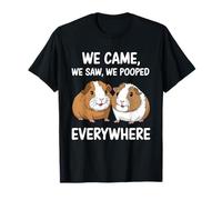 We Came We Saw Cute Guinea Pig Lover Pet Owners Rodent Lover T-Shirt