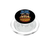 We Came We Saw We Pooped Funny Pug PopSockets PopGrip for MagSafe