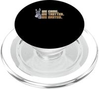 We Came We Trotted We Brayed Funny Pack Burro Racing Lovers PopSockets PopGrip for MagSafe