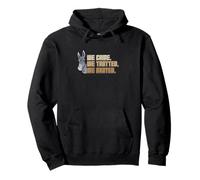 We Came We Trotted We Brayed Funny Pack Burro Racing Lovers Pullover Hoodie