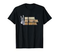 We Came We Trotted We Brayed Funny Pack Burro Racing Lovers T-Shirt