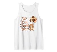 We Can Bearly Wait Baby Shower Party Family Matching Tank Top