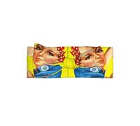 We Can Do It Baby bow headband, a hair accessory for newborns and infants, suitable for babies 0-6 months old