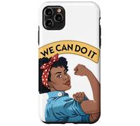 We Can Do It Black Rosie The Riveter Feminist Rosey Rosy Case for iPhone 11 Pro Max