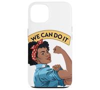 We Can Do It Black Rosie The Riveter Feminist Rosey Rosy Case for iPhone 13