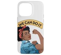 We Can Do It Black Rosie The Riveter Feminist Rosey Rosy Case for iPhone 14 Pro Max