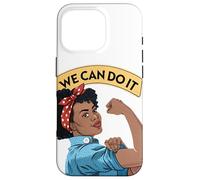 We Can Do It Black Rosie The Riveter Feminist Rosey Rosy Case for iPhone 16 Pro