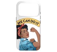 We Can Do It Black Rosie The Riveter Feminist Rosey Rosy Case for iPhone 17 Pro