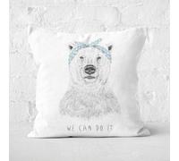 We Can Do It Cushion Square Cushion - 60x60cm - Soft Touch
