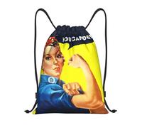 We Can Do It Drawstring Bags Waterproof Swimming Sports Backpack For School Beach Holiday Shopping Yoga
