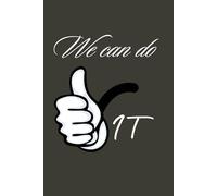 We can do it: Gifts for everyone, funny husband notebook