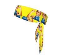 We Can Do It Printed sports bandage fitness bandage suitable for sports enthusiasts ninja football and basketball