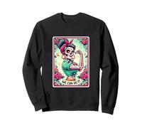 We Can Do it Rosie the Riveter, Skull Tarot Feminism T-Shirt Sweatshirt
