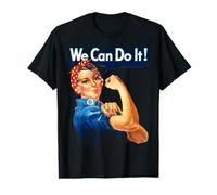 WE CAN DO IT Rosie the Riveter Vintage Feminist Icon Meme Value Graphic T-Shirt