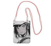 We Can Do It1 Print Crossbody Bag For Women, Shoulder Bag Purse, Travel Sport Mini Phone Bag, Phone Wallet, Pink, One Size