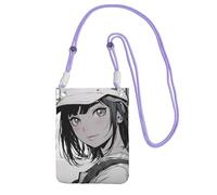 We Can Do It1 Print Crossbody Bag For Women, Shoulder Bag Purse, Travel Sport Mini Phone Bag, Phone Wallet, Purple, One Size