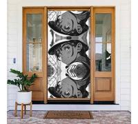 We Can Do It3 Decorative Holiday Door Cover, Perfect for Indoor and Outdoor Christmas Decorations 72 X 35in