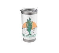We Can Hug It's Your Call Cute Funny Cactus Lover Stainless Steel Insulated Tumbler