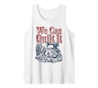 We Can Quilt It 4th July USA Tank Top