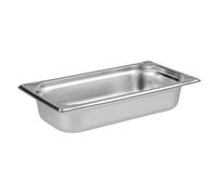 We Can Source It 1 x Stainless Steel GN 1/3 65mm Professional Grade Food Safe Pan Robust Stainless Steel Build Corrosion Resistant Finish Easy to Maintain Ideal for Catering Restaurants and Kitchens