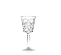 We Can Source It Box of 12 x Tattoo Wine Goblet 19.37cm H 29cl 10 1/5oz Bold Contemporary Etched Glass Goblets for Wine Cocktails or Spritzers Ideal for Trendy Bars Restaurants or Modern Table Setting