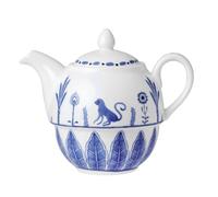 We Can Source It Box of 6 x Sultans Garden Blue Coupe Tea for One Teapot 12.4cm 46cl 5 Inch 16 8 9oz Elegant Floral Pattern Space Saving Build Ideal for Upscale Tearooms Cafes and Hospitality Venues