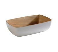 We Can Source It Frida GN 1 4 Schale Melamine Bowl White 26.5 x 16.2cm Pack of 1 Innovative Design Showcasing Fresh Salads Appetizers Treats Side Portions Tapas Dishes Party Platters Brunch Display