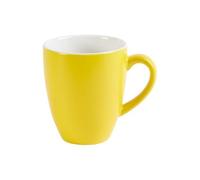 We can Source It Limon Mug 40cl Pack of 6 Refined Modern Versatile Cup for Lemon Ginger Sparkling Tropical Berry Brew Pineapple Cooler Use Guest House Terrace Pavilion Lounge Bistro Tea Room Serving