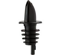We Can Source It Ltd - 10 x Economy Free Flow Bottle Pourers - Cocktail Accessory (Black)