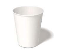 We Can Source It Ltd - 12oz Single Wall White Paper Cups - Great for Tea, Coffee, Cappuccino, Hot Drinks - Eco-Friendly Drinkware 100% Compostable Recyclable - 100 Pack
