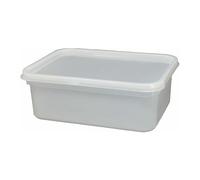 We Can Source It Ltd - 1L Reusable Ice Cream & Food Storage Containers with Lids - Stackable, Airtight, Freezer & Dishwasher Safe - Perfect for Meal Prep, Kitchen Organization - Pack of 100