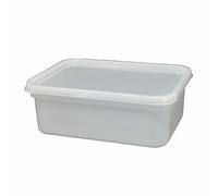 We Can Source It Ltd - 1L Reusable Ice Cream & Food Storage Containers with Lids - Stackable, Airtight, Freezer & Dishwasher Safe - Perfect for Meal Prep, Kitchen Organization - Pack of 20