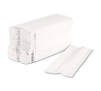We Can Source It Ltd - 2-Ply White C-Fold Paper Hand Towels - Pack of 2430 - Soft, Absorbent & Disposable Towels for Washrooms, Kitchens, Cleaning, Food Prep - Fits Most Dispensers