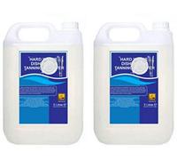 We Can Source It Ltd - 2 x 5L Commercial Dishwasher Detergent - Hard Water Safe with Built-in Tannin Remover - Removes Tea, Coffee & Wine Stains - Powerful Cleaner for All Dishwasher Models