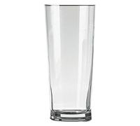 We Can Source It Ltd - 20oz Utopia Senator 570ml Clear Pint Glasses Set of 24 - CE Marked, Nucleated & Toughened - Safe, Durable Beer Glasses for Bars, Pubs, Hotels & Nightclubs - Dishwasher Safe