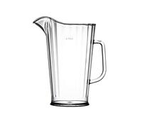 We Can Source It Ltd - 4 Pint Elite Polycarbonate Jug - Clear Large Plastic Drink Jug - Shatter Resistant Design for Pimms, Cocktails, Beer, Water, Juice - Catering, Bars, Restaurants, Dishwasher Safe