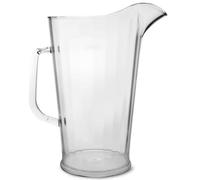 We Can Source It Ltd - 4 Pint Elite Polycarbonate Jug - Clear Large Plastic Drink Jug - Shatter Resistant Design for Pimms, Cocktails, Beer, Water, Juice - Catering, Bars, Restaurants, Dishwasher Safe