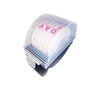 We Can Source It Ltd - 500 Removable Food Storage Safety Day Labels Roll with Dispenser - Colour-Coded Date & Day Dot Stickers for Food Rotation, Allergen Tracking & FIFO in Kitchens & Catering