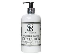 We Can Source It Ltd - 500ml Syson & Ball Luxury Body Lotion - Bergamot & Jasmine Fragrance - Premium Moisturiser for Hotels, Spas & Guest Amenities - All-Natural Ingredients