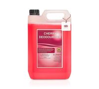 We Can Source It Ltd - 5L Cherry Deodoriser & Odour Neutraliser - Professional Liquid Air Freshener Cleaner - Long Lasting 8 Hours Fragrance - Fast Acting Room Deodoriser for Home, Office, Commercial